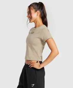 DAMES Gymshark Croptops|T-shirts*Block Crop Top