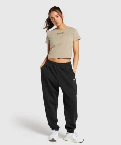 DAMES Gymshark Croptops|T-shirts*Block Crop Top
