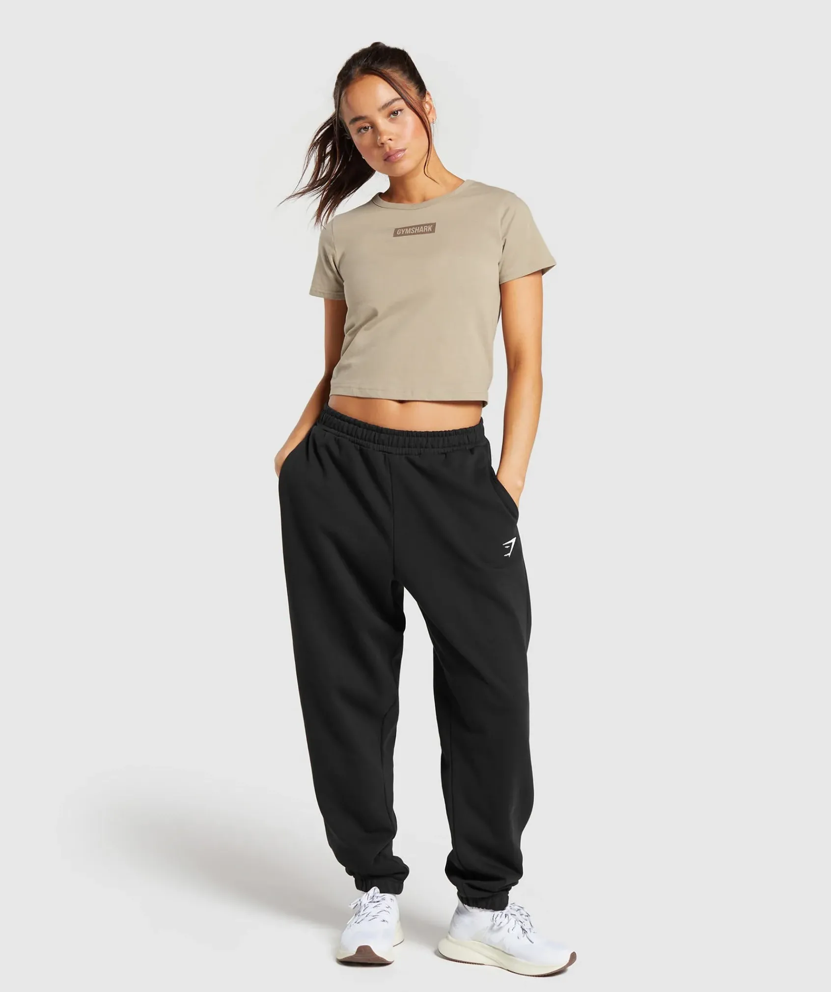 DAMES Gymshark Croptops|T-shirts*Block Crop Top