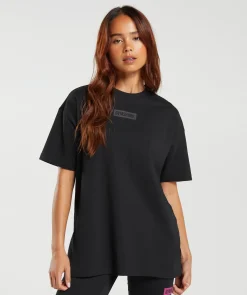 DAMES Gymshark Bedekkende Sportkleding|T-shirts*Block Oversized T-Shirt