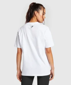 DAMES Gymshark Bedekkende Sportkleding|T-shirts*Block Oversized T-Shirt