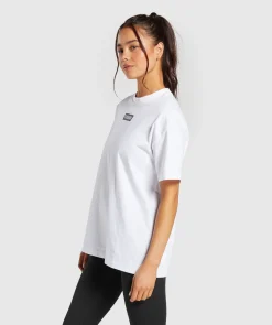 DAMES Gymshark Bedekkende Sportkleding|T-shirts*Block Oversized T-Shirt