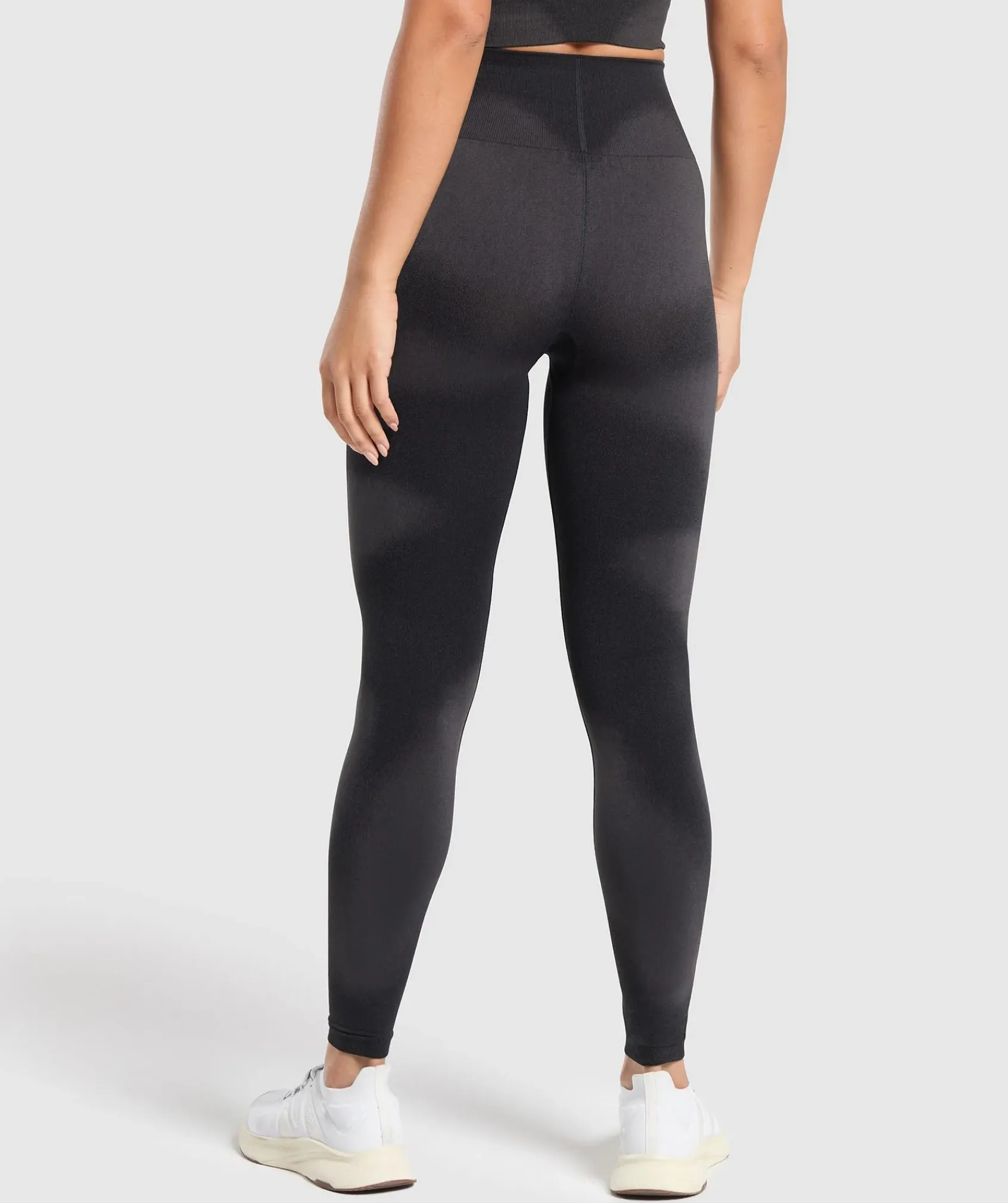 DAMES Gymshark Zwarte Leggings|Hoog Getailleerd*Blur Seamless Leggings