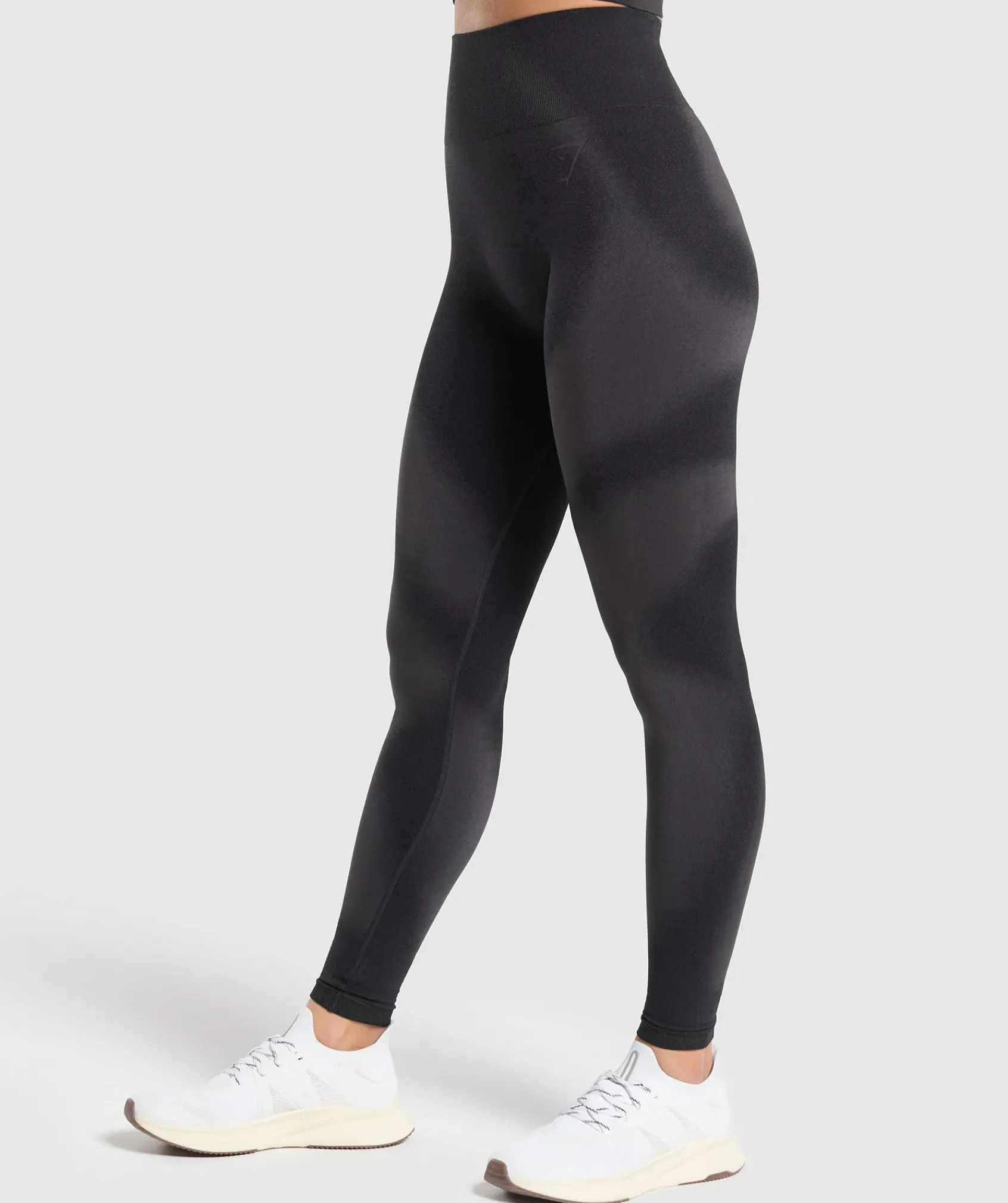DAMES Gymshark Zwarte Leggings|Hoog Getailleerd*Blur Seamless Leggings