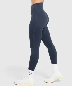DAMES Gymshark Leggings*Bonded Waistband Leggings