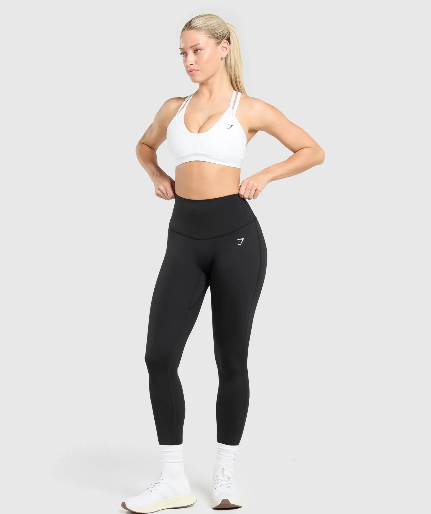 DAMES Gymshark Leggings*Bonded Waistband Leggings