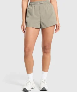 DAMES Gymshark Shorts*Buckle Waisted Shorts