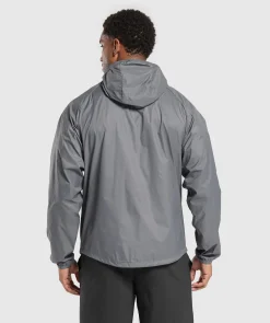 Heren Gymshark Sportjacks|Outerwear*Bude Packaway Shell
