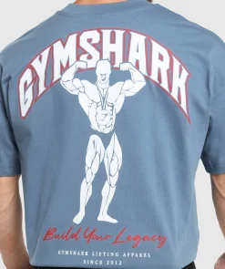 Heren Gymshark T-shirts*Build Your Legacy Graphic T-Shirt