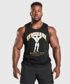 Heren Gymshark Tanktops*Build Your Legacy Graphic Tank