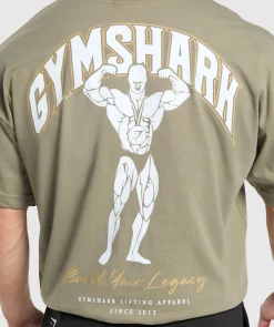 Heren Gymshark T-shirts*Build Your Legacy Graphic T-Shirt