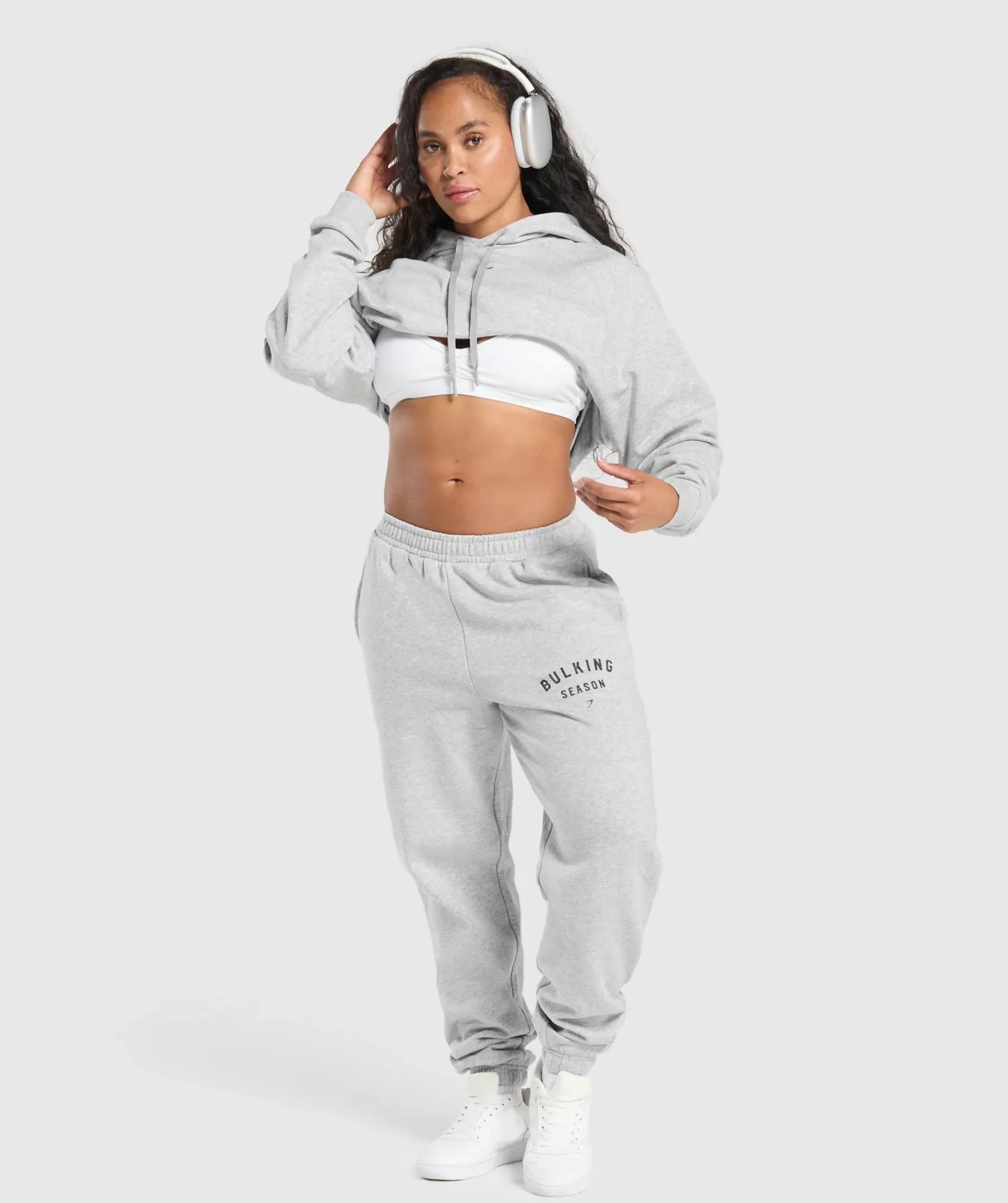 DAMES Gymshark Hoodies & Truien*Bulking Season Brushed Hoodie