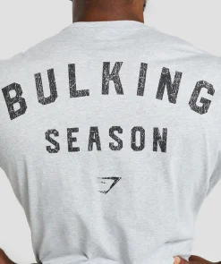 Heren Gymshark T-shirts*Bulking Season T-Shirt