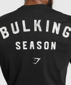 Heren Gymshark T-shirts*Bulking Season T-Shirt