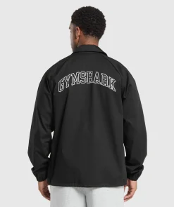 Heren Gymshark Outerwear*Canvas Coach Jacket
