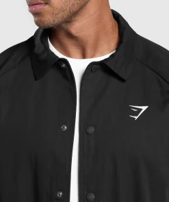 Heren Gymshark Outerwear*Canvas Coach Jacket