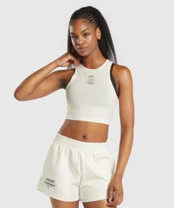 DAMES Gymshark Croptops|T-shirts*Care Label Graphic Cropped Tank