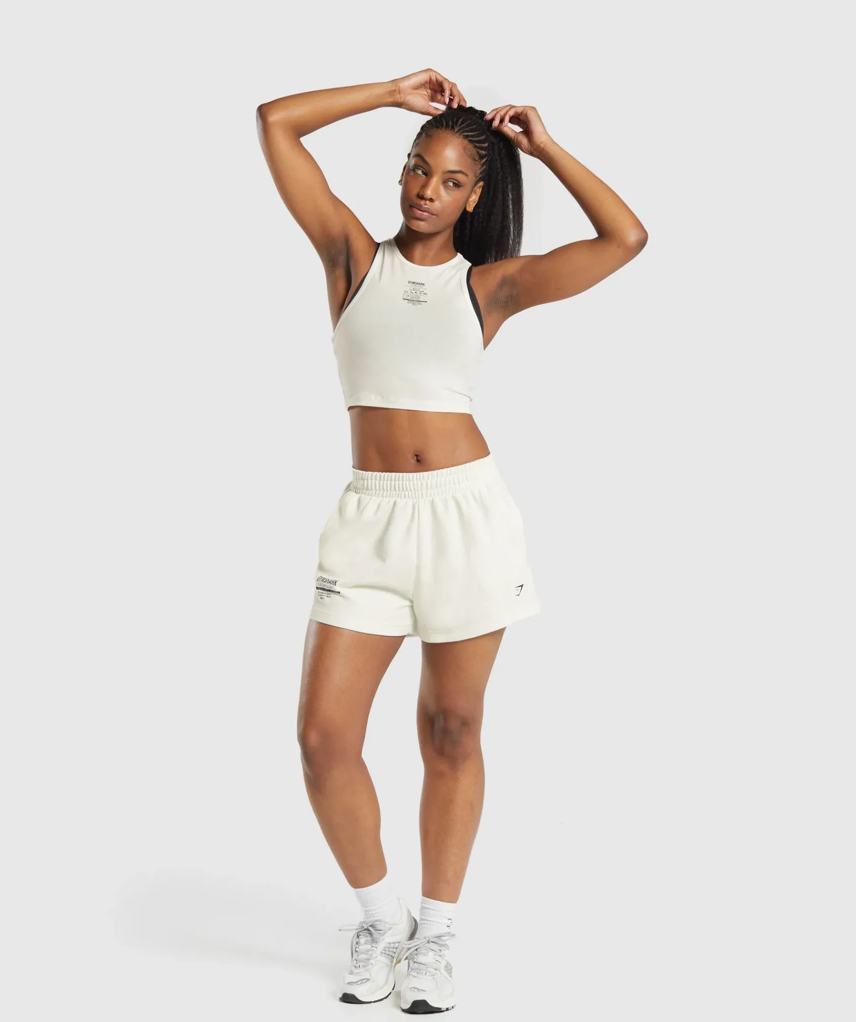 DAMES Gymshark Croptops|T-shirts*Care Label Graphic Cropped Tank