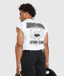 Heren Gymshark T-shirts*Cartoon Lifting T-Shirt
