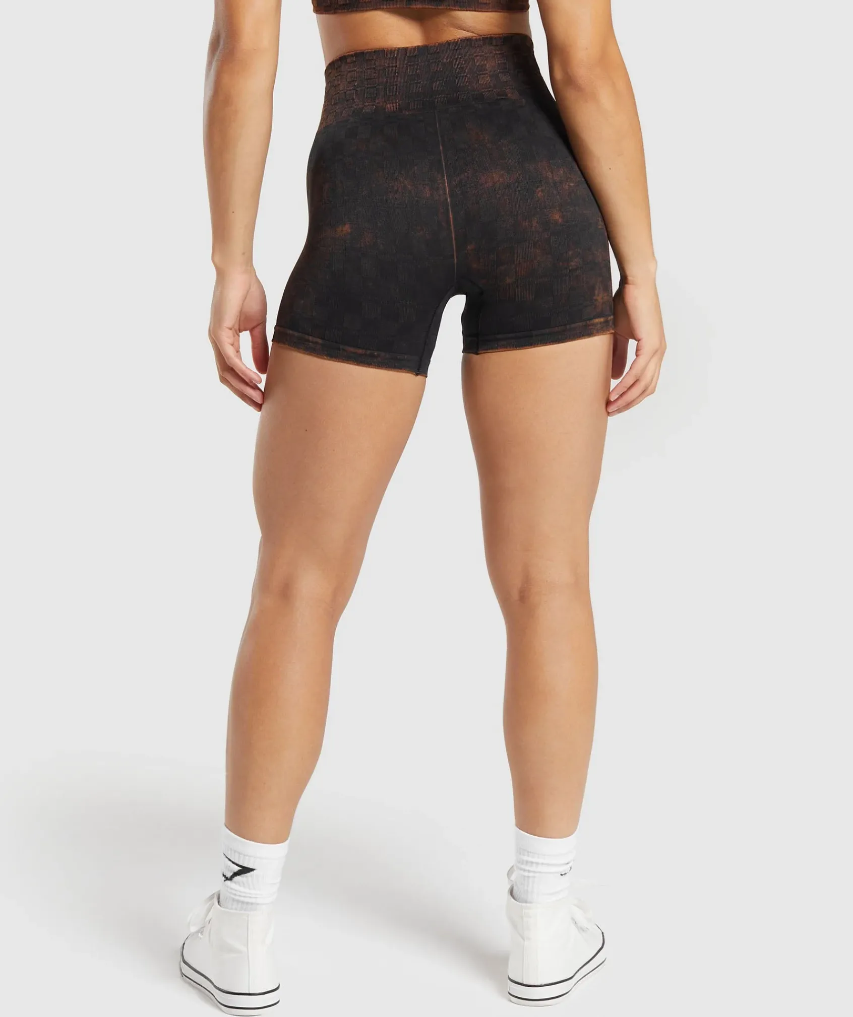 DAMES Gymshark Shorts*Check Seamless Washed Shorts