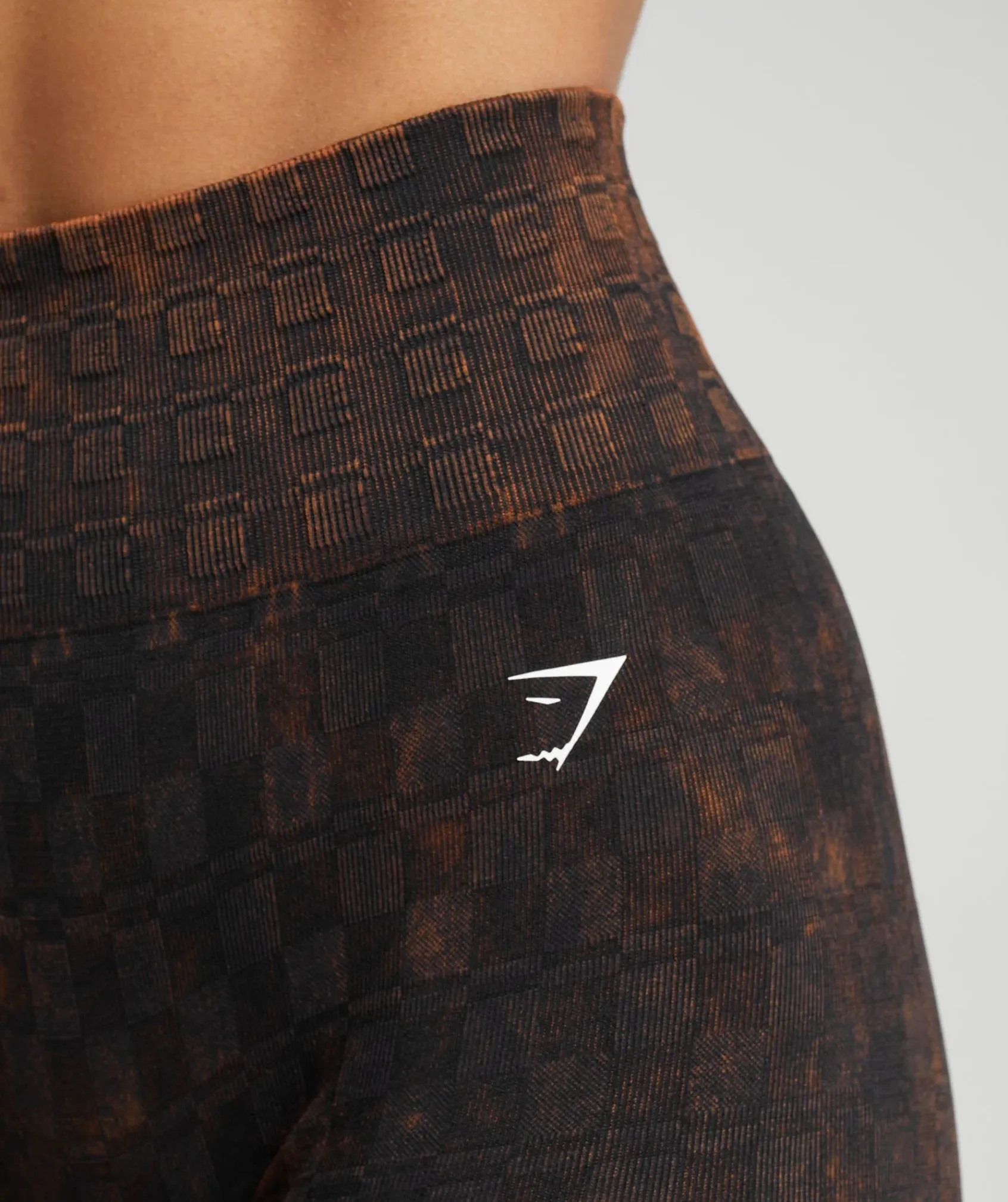 DAMES Gymshark Shorts*Check Seamless Washed Shorts