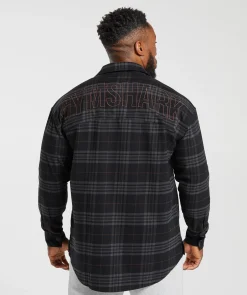 Heren Gymshark T-shirts*Check Shirt