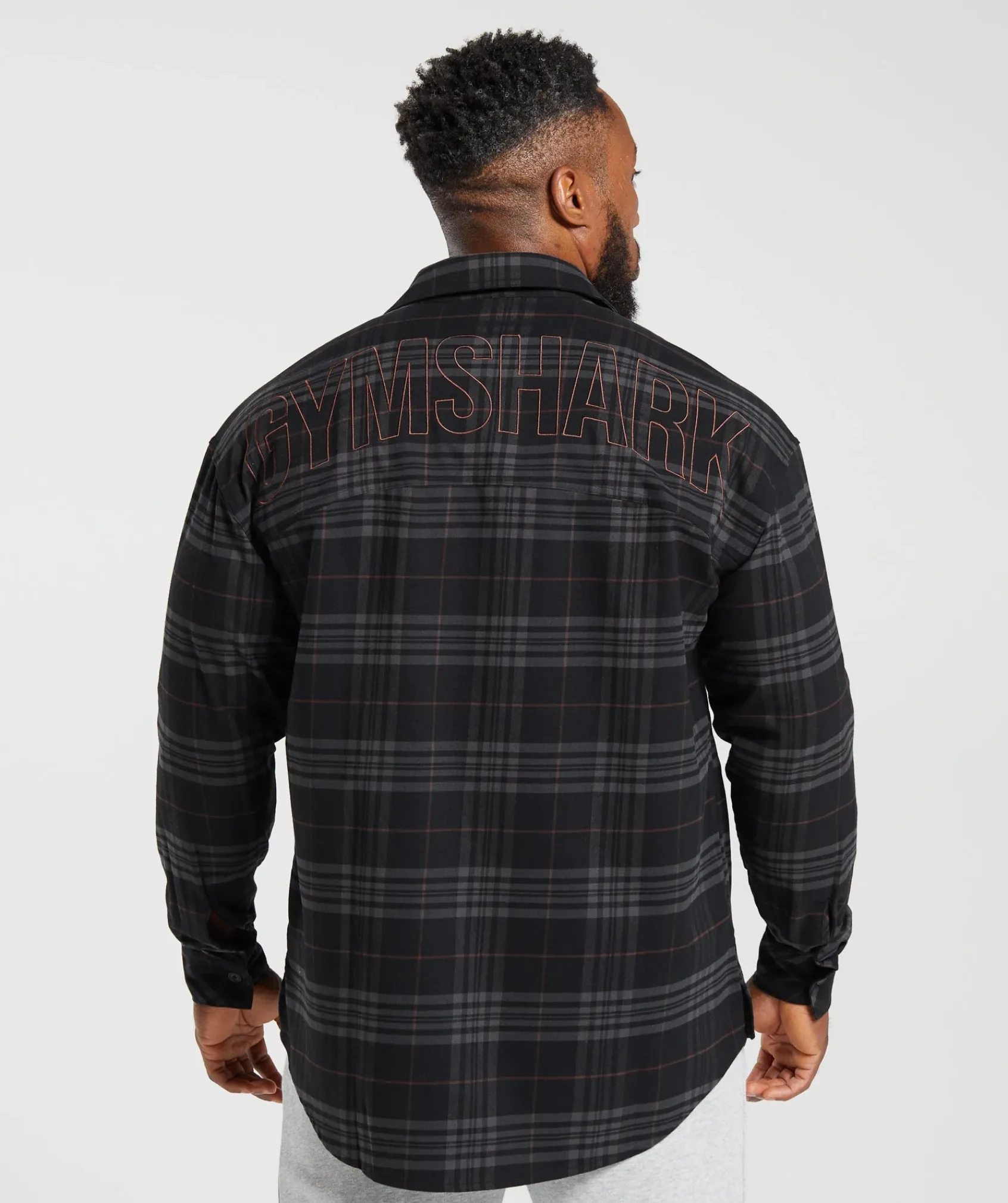 Heren Gymshark T-shirts*Check Shirt