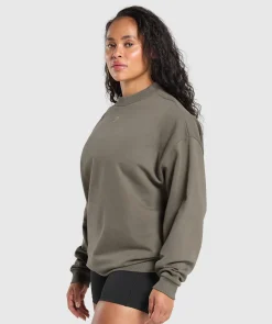 DAMES Gymshark Bedekkende Sportkleding|Hoodies & Truien*Collegiate Sweatshirt