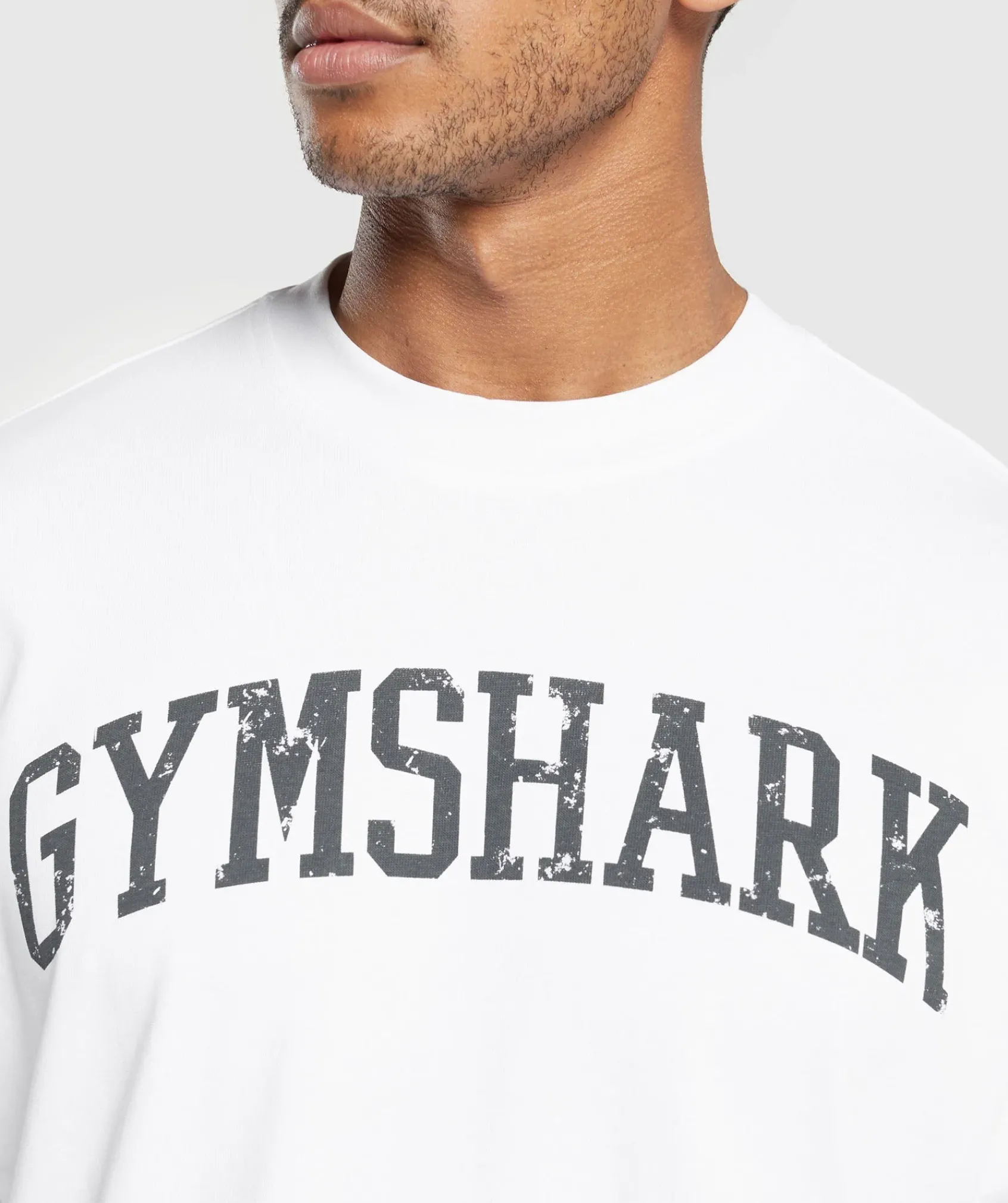 Heren Gymshark T-shirts*Collegiate T-Shirt