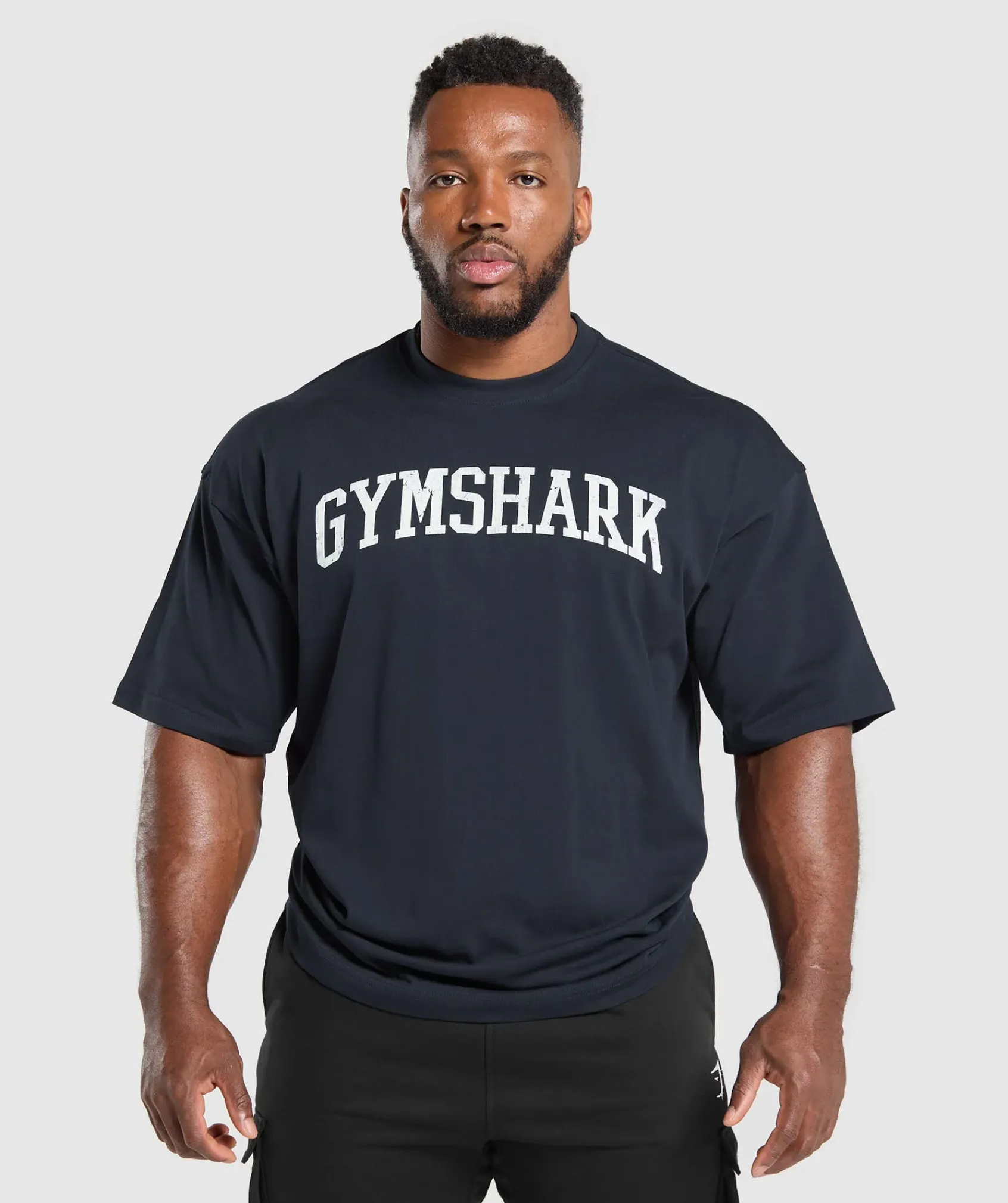 Heren Gymshark T-shirts*Collegiate T-Shirt