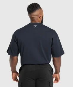 Heren Gymshark T-shirts*Collegiate T-Shirt