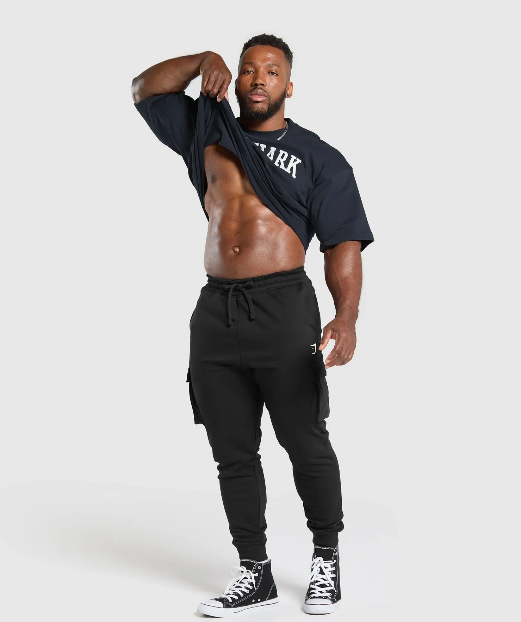 Heren Gymshark T-shirts*Collegiate T-Shirt