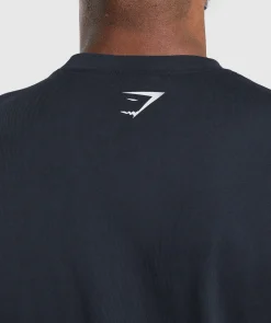 Heren Gymshark T-shirts*Collegiate T-Shirt