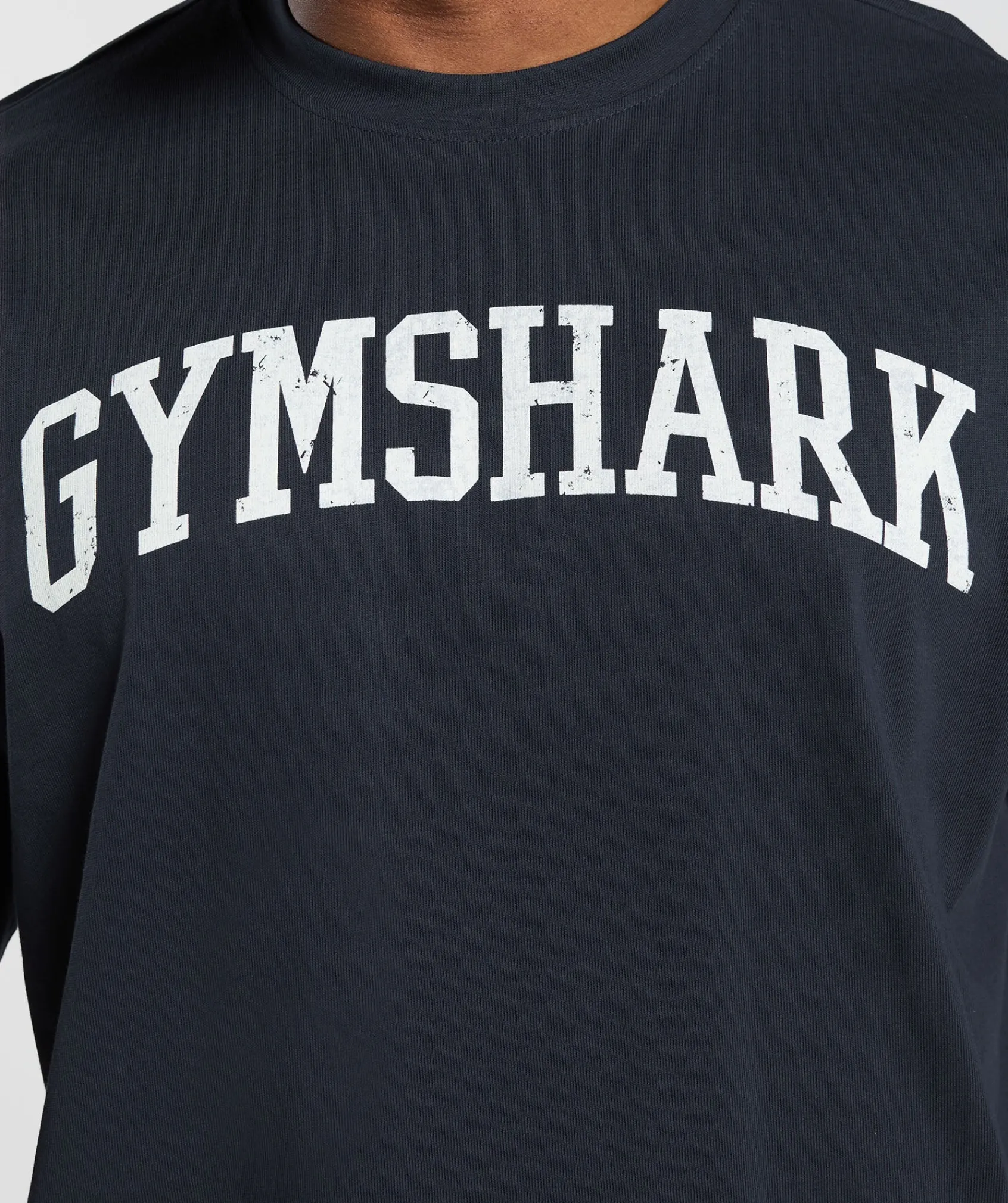 Heren Gymshark T-shirts*Collegiate T-Shirt