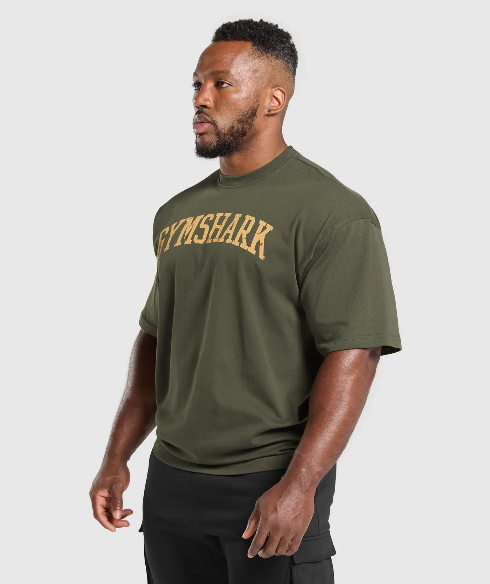 Heren Gymshark T-shirts*Collegiate T-Shirt