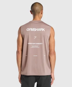 Heren Gymshark Tanktops|T-shirts*Conditioning Apparel Cut Off Tank