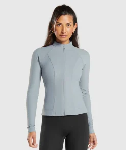DAMES Gymshark Bedekkende Sportkleding|Sportjacks*Conditioning Full Zip Jacket
