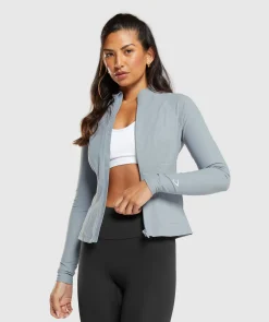 DAMES Gymshark Bedekkende Sportkleding|Sportjacks*Conditioning Full Zip Jacket