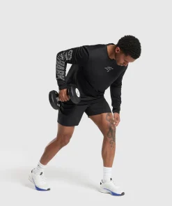 Heren Gymshark T-shirts*Conditioning Goods Long Sleeve T-Shirt