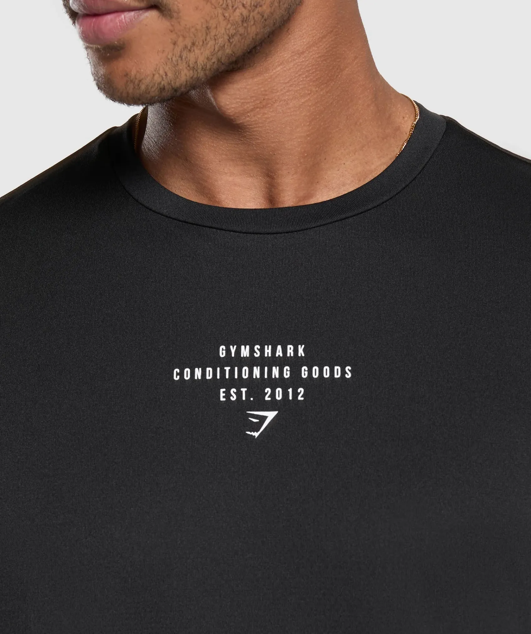 Heren Gymshark T-shirts*Conditioning Goods Long Sleeve T-Shirt