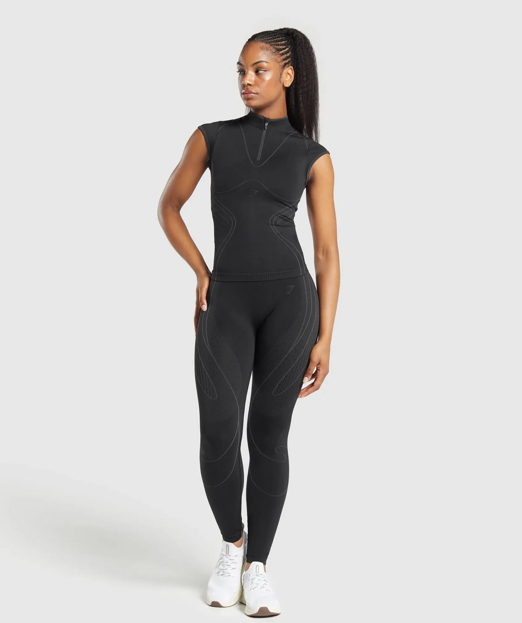 DAMES Gymshark T-shirts*Contour Heart Seamless Short Sleeve Top