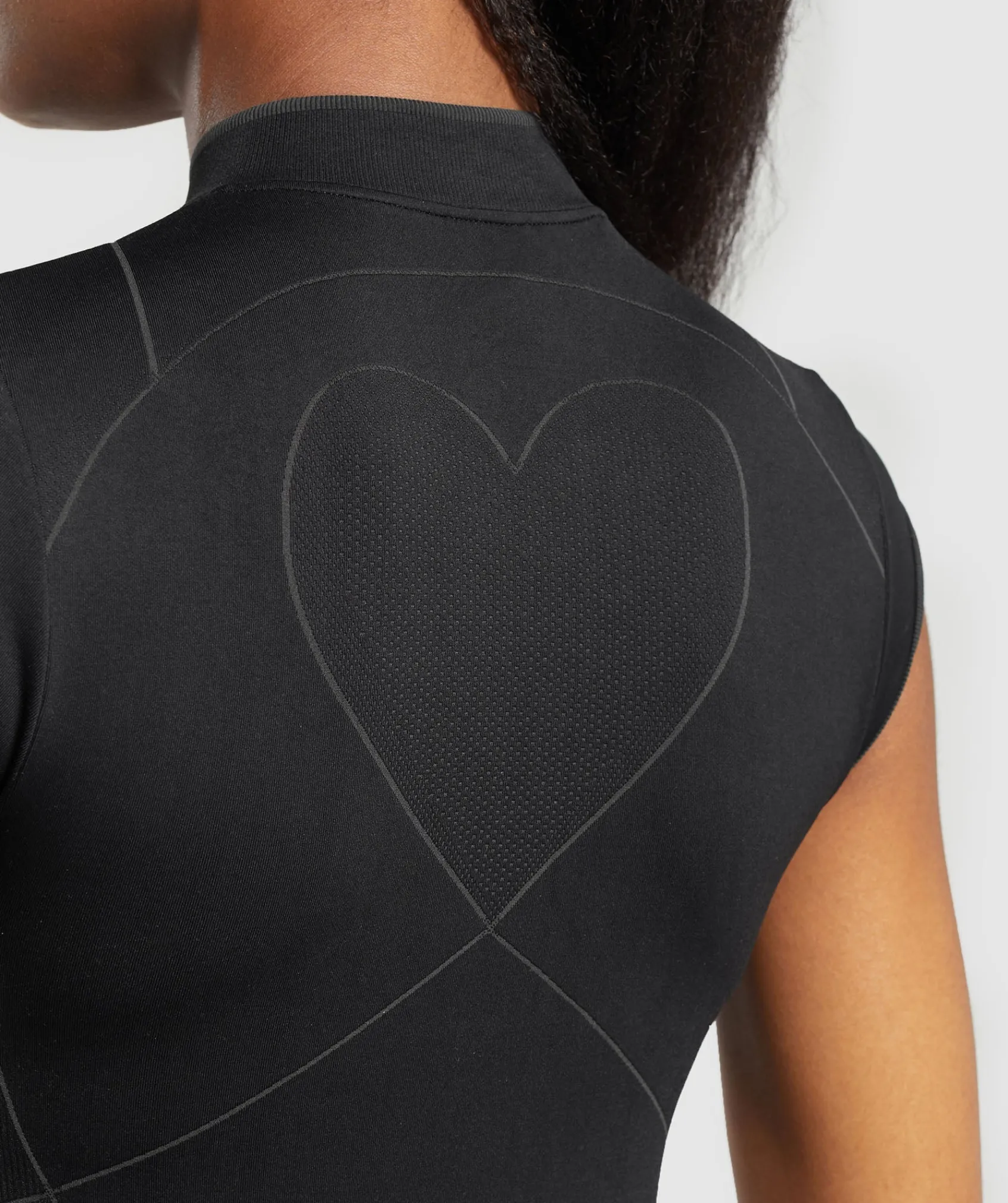 DAMES Gymshark T-shirts*Contour Heart Seamless Short Sleeve Top