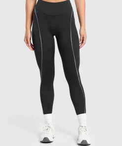 DAMES Gymshark Leggings|Zwarte Leggings*Contour Leggings