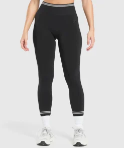 DAMES Gymshark Leggings|Naadloze Leggings*Contrast Seamless Leggings