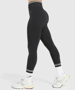 DAMES Gymshark Leggings|Naadloze Leggings*Contrast Seamless Leggings