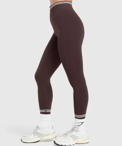 DAMES Gymshark Leggings|Naadloze Leggings*Contrast Seamless Leggings