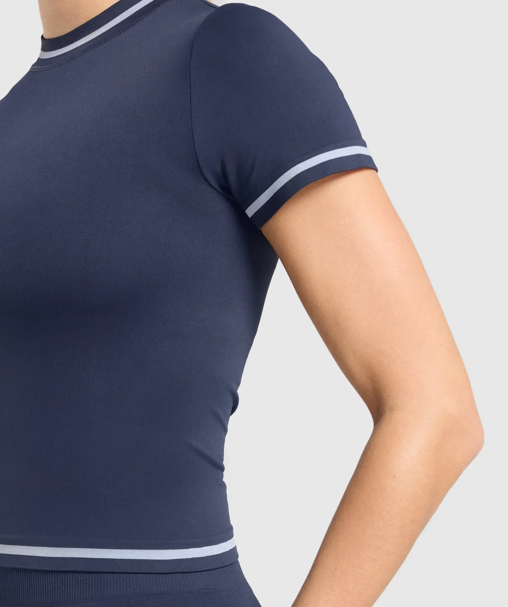 DAMES Gymshark T-shirts*Contrast Seamless Midi Tee