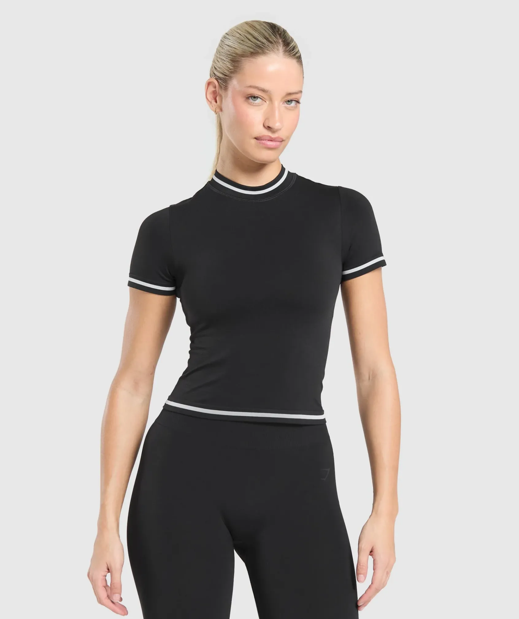 DAMES Gymshark T-shirts*Contrast Seamless Midi Tee