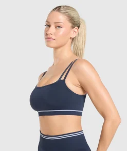 DAMES Gymshark Croptops|Sport-bh's*Contrast Seamless Sports Bra