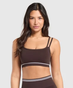 DAMES Gymshark Croptops|Sport-bh's*Contrast Seamless Sports Bra
